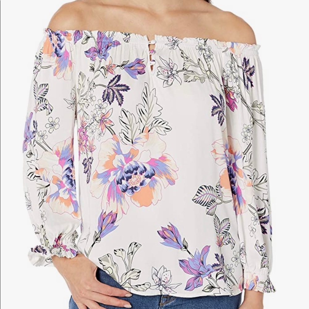 Tribal breezy floral blouse - NWT , size Small